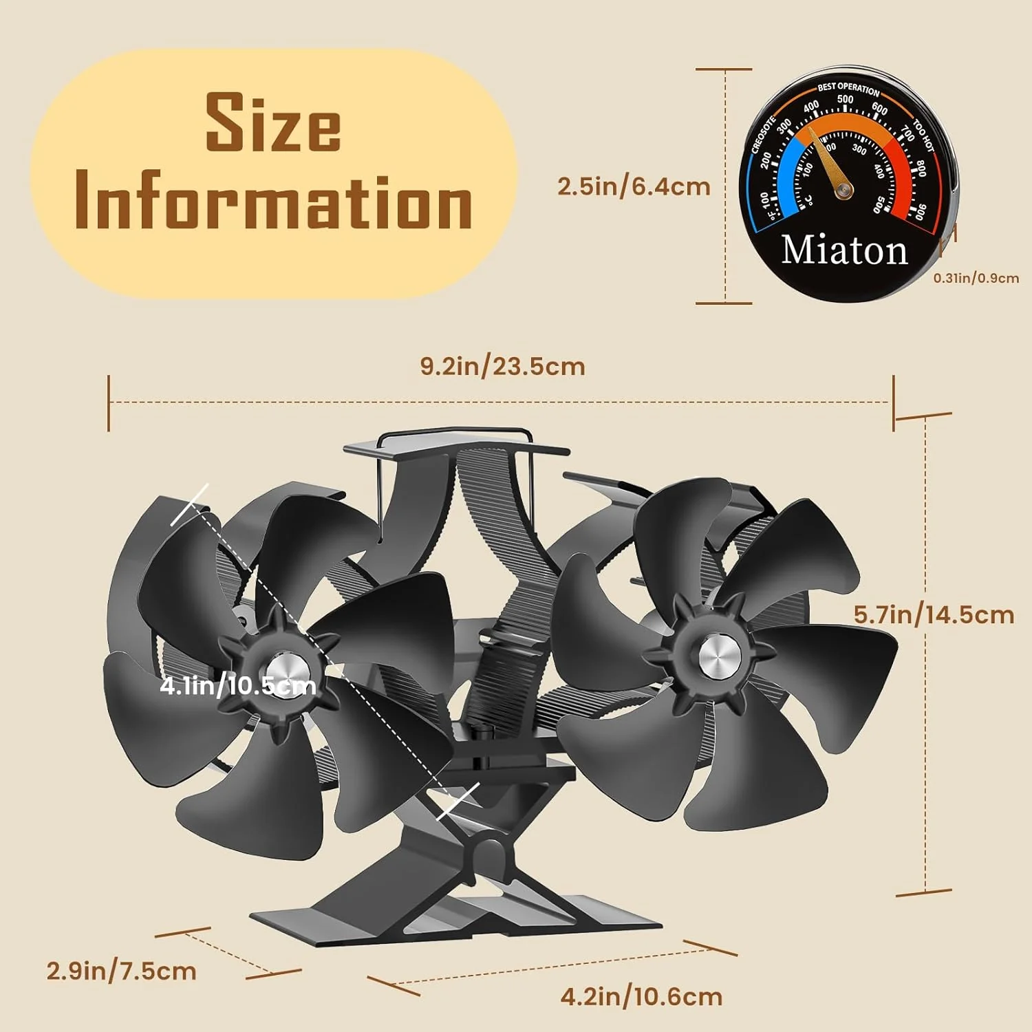 Osmo Stove Fan - Image 7