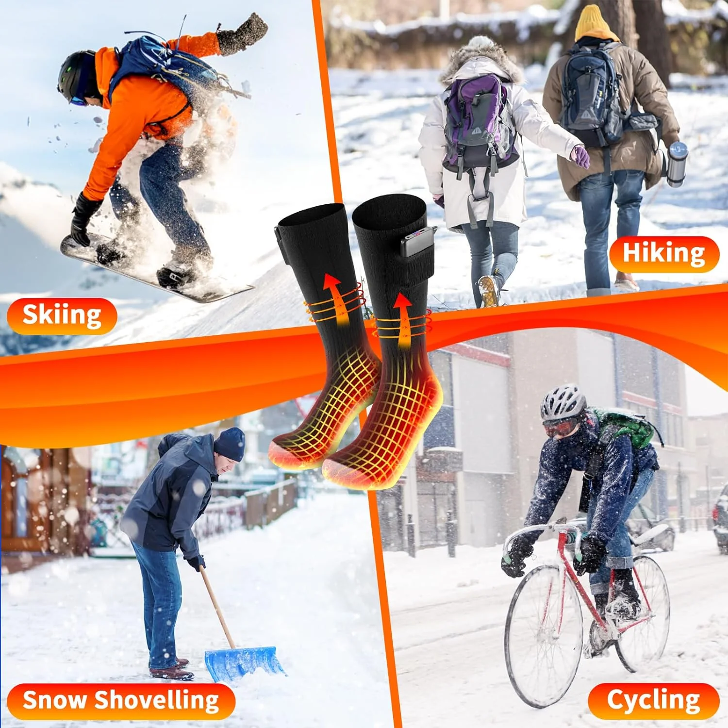 1x Osmo Heated Socks 2.0 - Image 7